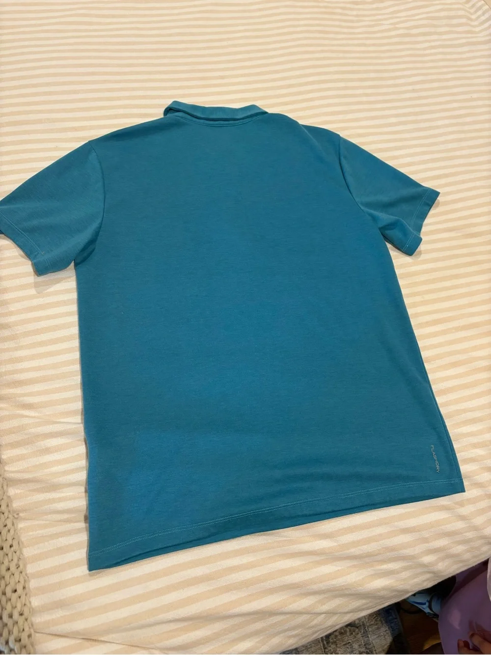 North Face Short-Sleeve Crag Polo Shirt size medium
